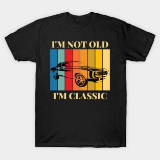 I Am Not Old, I Am Classic: Timeless Vintage Grace T-Shirt